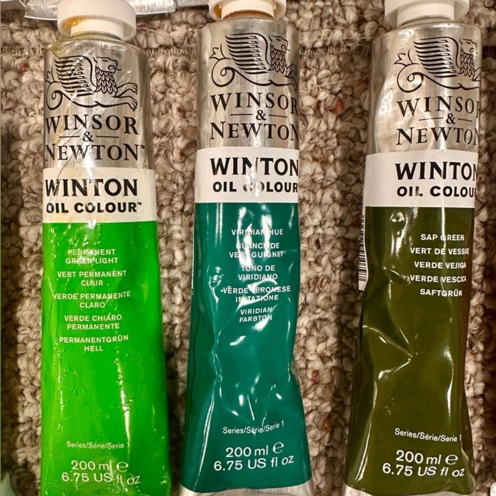 Lot of 20 Winsor & Newton Oil Paint Tubes- Bundle includes 20- 6.75 oz Tubes NEW - Picture 6 of 11